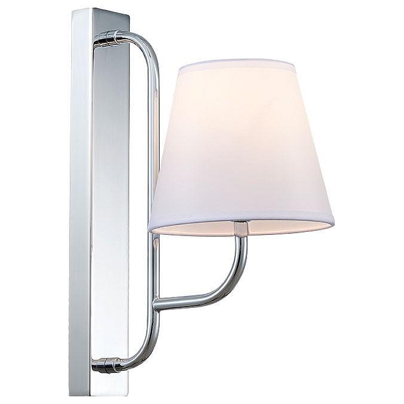 Бра Newport OLGA 4641/A chrome цвет плафона/подвески Белый, цвет арматуры Хром