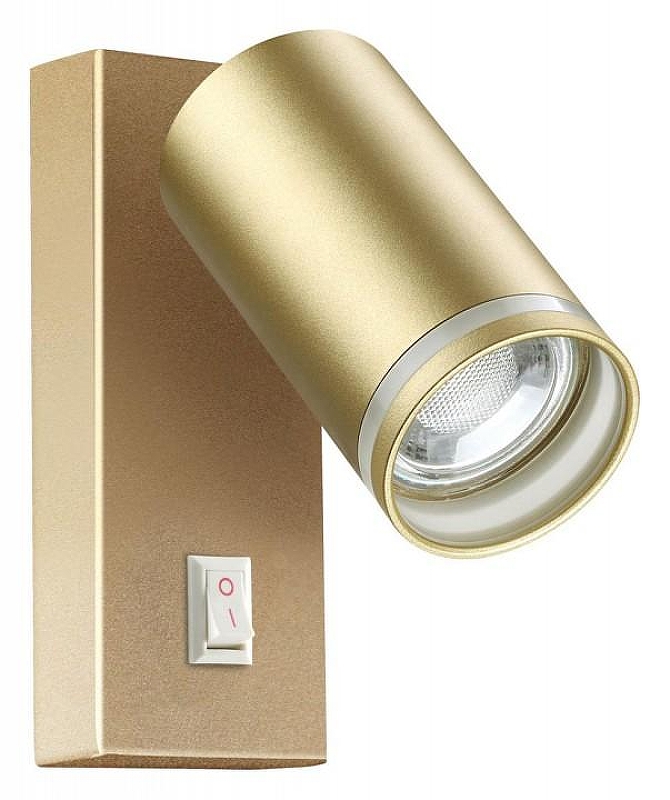 Бра Novotech Ular 370894 цвет плафона/подвески Золото, цвет арматуры Золото