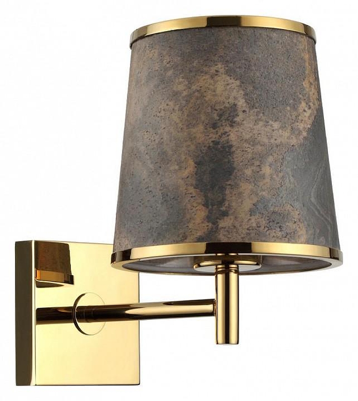 Бра Odeon Light Berg1 5064/1W цвет плафона/подвески Бежевый, цвет арматуры Бронза