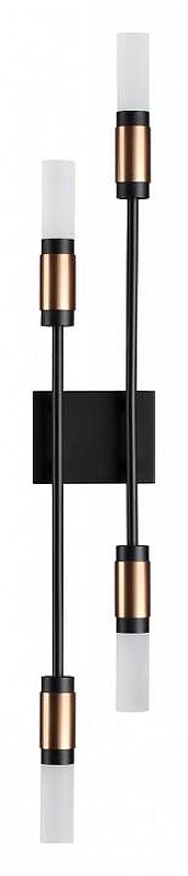 Бра Odeon Light Candel 5009/10WL цвет плафона/подвески Белый, цвет арматуры Черный