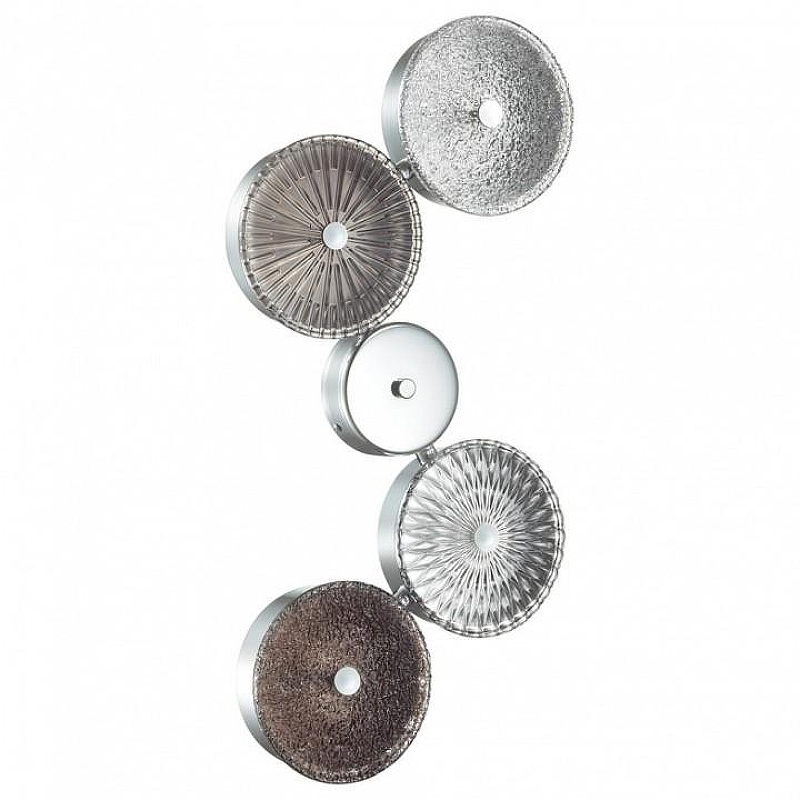 Бра Odeon Light Caramella 1 5416/25WL цвет плафона/подвески Красный, Синий, Зеленый, цвет арматуры Хром