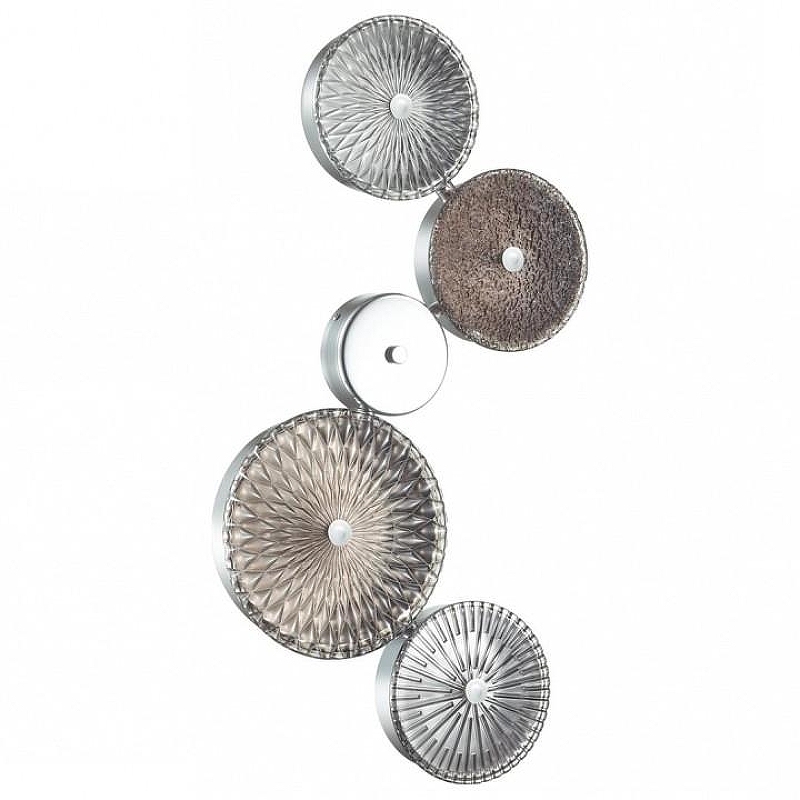 Бра Odeon Light Caramella 1 5416/26WL цвет плафона/подвески Красный, Синий, Зеленый, цвет арматуры Хром