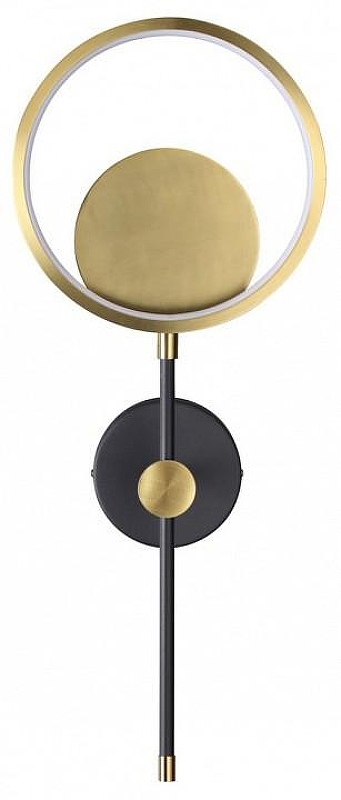 Бра Odeon Light Denzel 4322/15WL цвет плафона/подвески Белый, Бронза, цвет арматуры Бронза, Черный