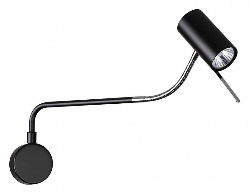Бра Odeon Light G1g1 4381/1W цвет плафона/подвески Черный, цвет арматуры Черный