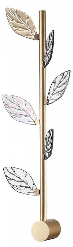 Бра Odeon Light L1stva 5445/5WL цвет плафона/подвески Желтый, Светло-серый, Прозрачный, цвет арматуры Золото