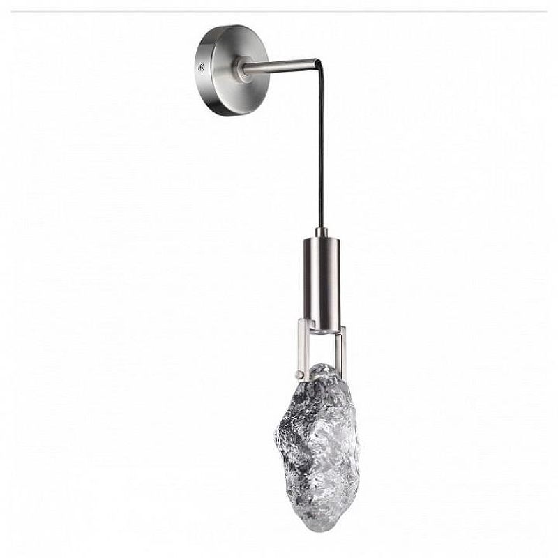 Бра Odeon Light Lia 6696/5WL цвет плафона/подвески Прозрачный, цвет арматуры Никель