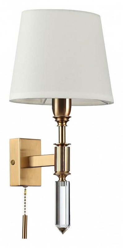 Бра Odeon Light London 4894/1W цвет плафона/подвески Слоновая кость, цвет арматуры Бронза