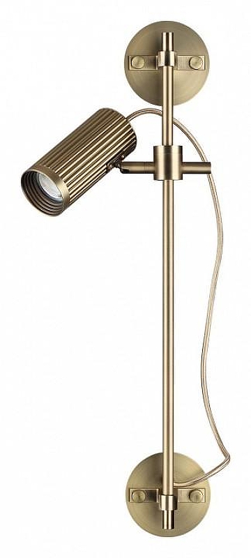Бра Odeon Light Manchester 7013/1W цвет плафона/подвески Латунь, цвет арматуры Латунь