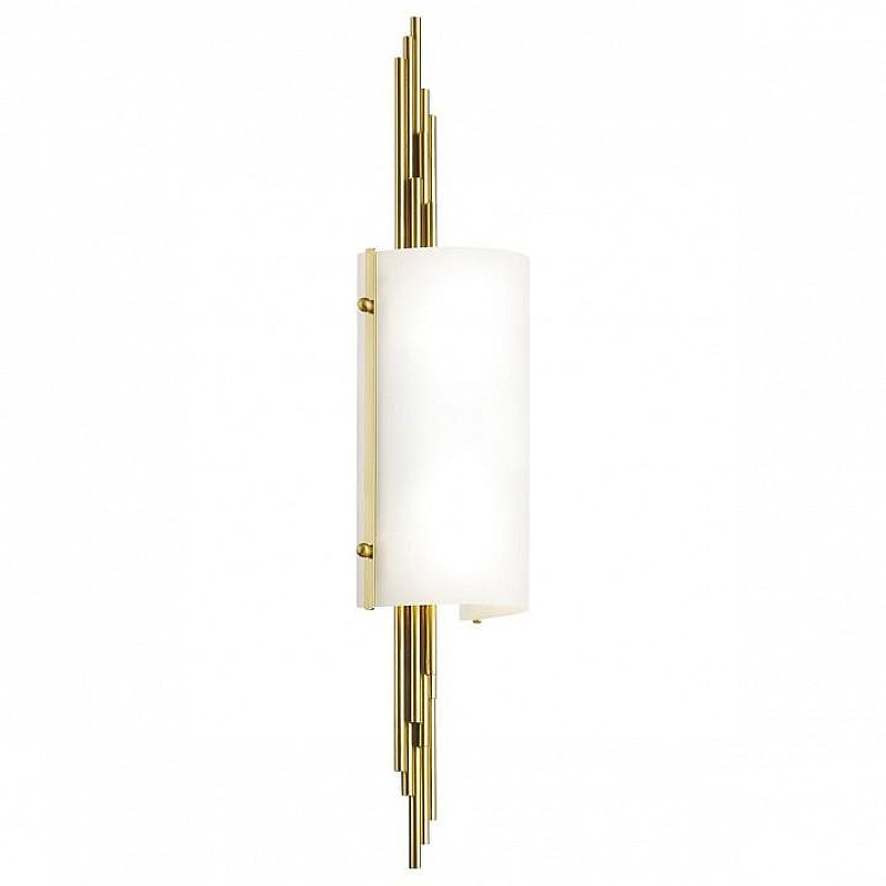 Бра Odeon Light Margaret 5415/2W цвет плафона/подвески Белый, цвет арматуры Бронза
