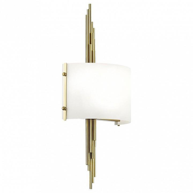 Бра Odeon Light Margaret 5415/2WA цвет плафона/подвески Белый, цвет арматуры Бронза