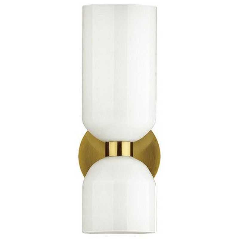 Бра Odeon Light Or1noco 4798/2W цвет плафона/подвески Белый, цвет арматуры Бронза