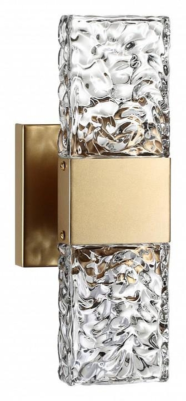 Бра Odeon Light R1cc1 4364/5WL цвет плафона/подвески Прозрачный, цвет арматуры Золото