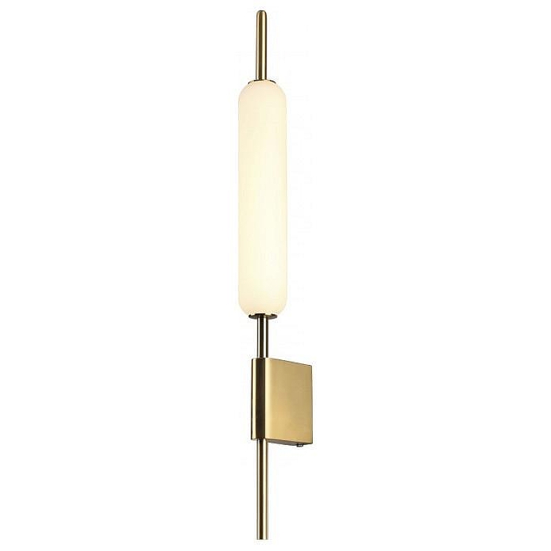 Бра Odeon Light Reeds 4794/12WL цвет плафона/подвески Белый, цвет арматуры Бронза