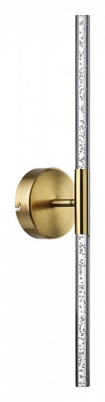 Бра Odeon Light Sparky 4369/10WL цвет плафона/подвески Прозрачный, цвет арматуры Золото
