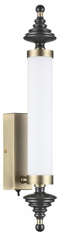 Бра Odeon Light Ula 5404/17WL цвет плафона/подвески Белый, цвет арматуры Бронза, Графит