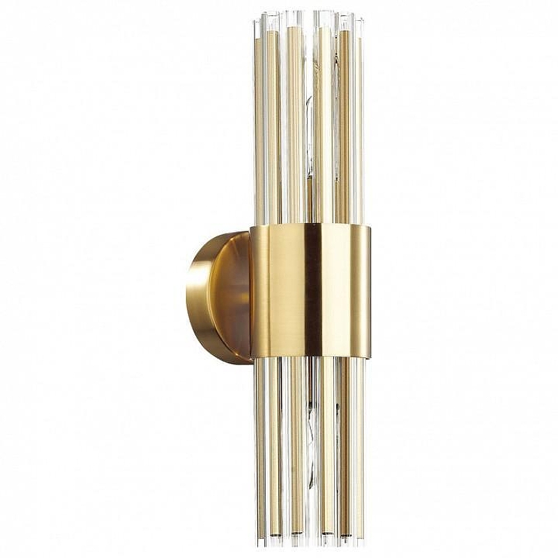Бра Odeon Light V1keta 4786/2W цвет плафона/подвески Прозрачный, цвет арматуры Золото