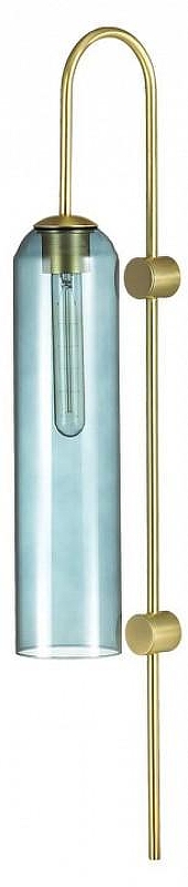Бра Odeon Light Vost1 4641/1W цвет плафона/подвески Синий, цвет арматуры Золото