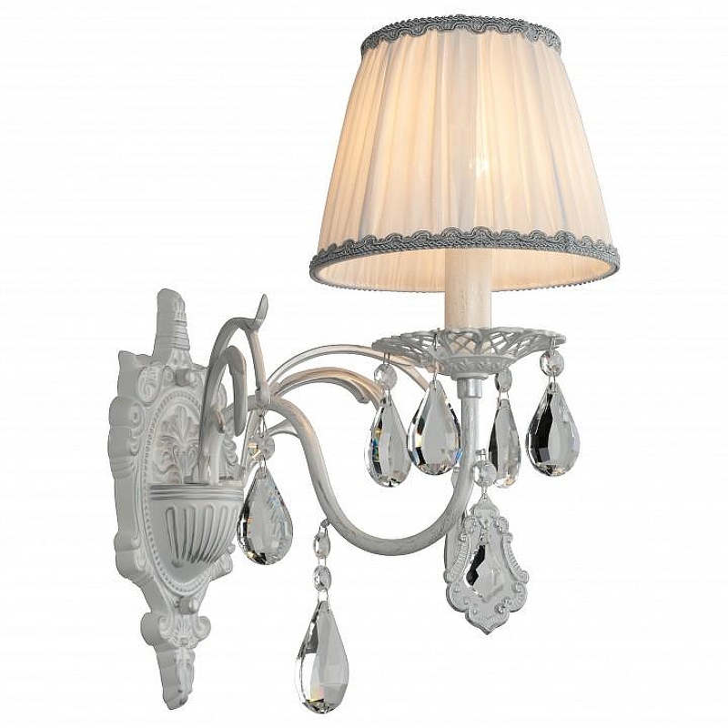 Бра Omnilux Cremona OML-60811-01 цвет плафона/подвески Бежевый, цвет арматуры Белый, Золото