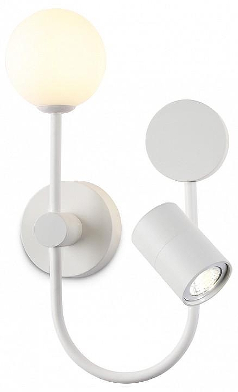 Бра с подсветкой Ambrella Light FL FL66388 цвет плафона/подвески Белый, цвет арматуры Белый