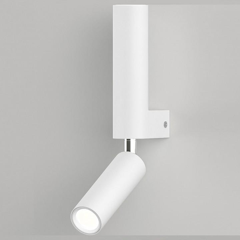 Бра с подсветкой Eurosvet P1tch 40020/1 LED белый цвет плафона/подвески Белый, цвет арматуры Белый