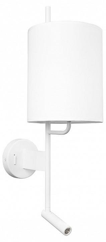 Бра с подсветкой Loft it Ritz 10253W/B White цвет плафона/подвески Белый, цвет арматуры Белый