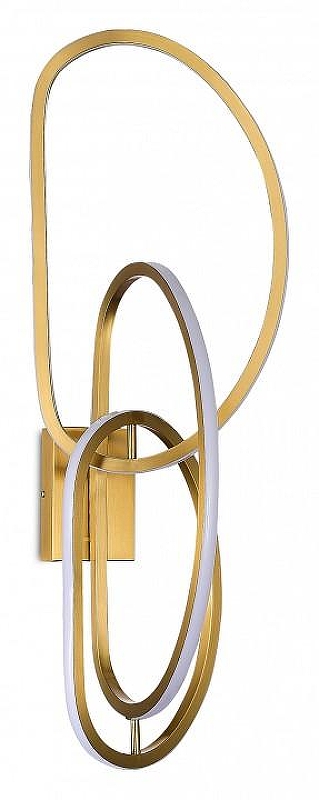 Бра ST-Luce Abra SL6505.201.42 цвет плафона/подвески Белый, Золото, цвет арматуры Золото