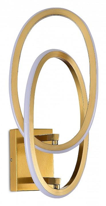 Бра ST-Luce Abra SL6505.211.25 цвет плафона/подвески Белый, Золото, цвет арматуры Золото