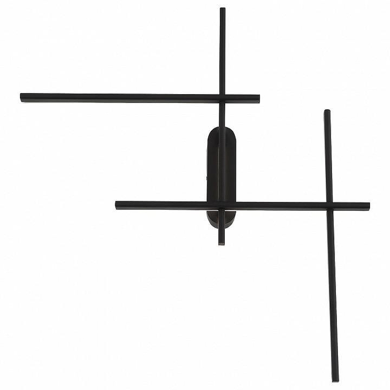Бра ST-Luce Bason1 SL394.401.04 цвет плафона/подвески Белый, Черный, цвет арматуры Черный