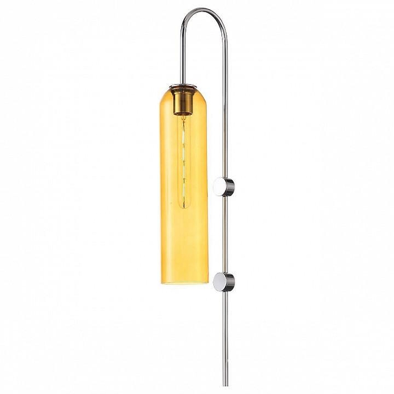 Бра ST-Luce Callana SL1145.191.01 цвет плафона/подвески Оранжевый, цвет арматуры Хром