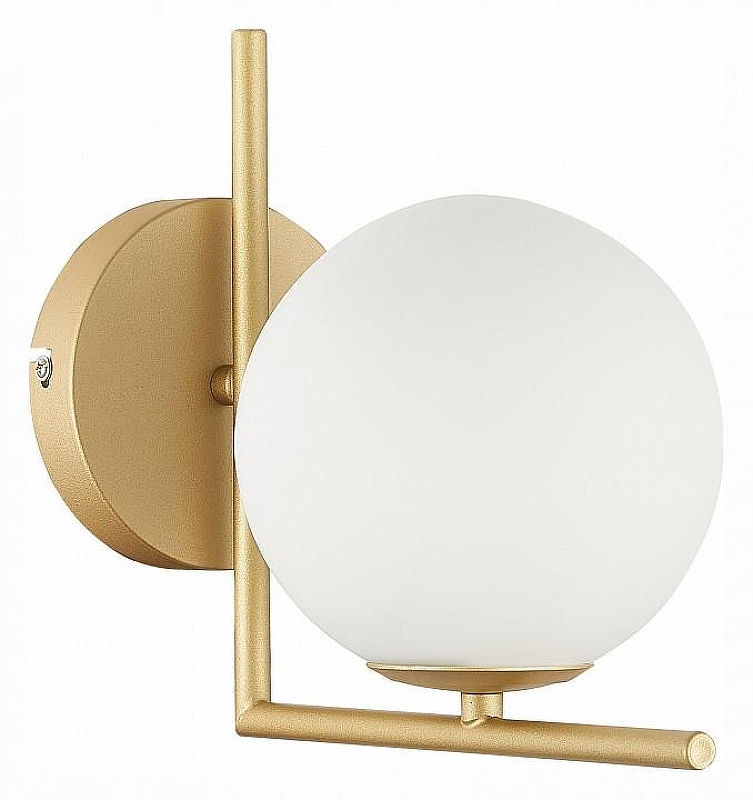 Бра ST-Luce Codda SL1148.301.01 цвет плафона/подвески Белый, цвет арматуры Латунь