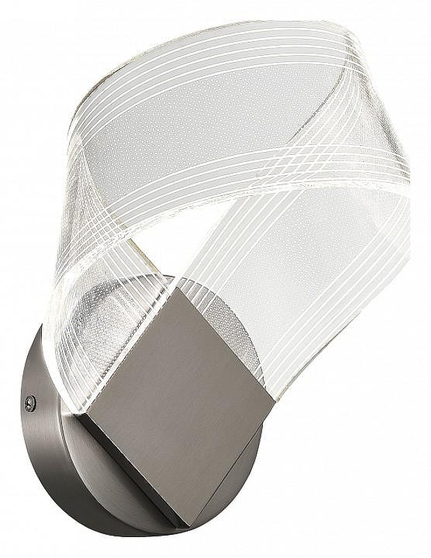 Бра ST-Luce Fa1ry SL6235.101.04 цвет плафона/подвески Прозрачный, цвет арматуры Никель