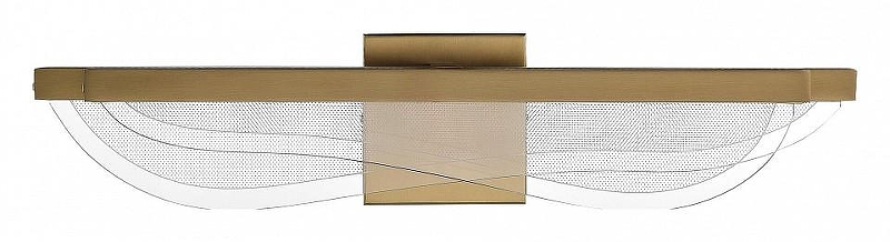 Бра ST-Luce Fesale SL6509.201.01 цвет плафона/подвески Прозрачный, цвет арматуры Золото