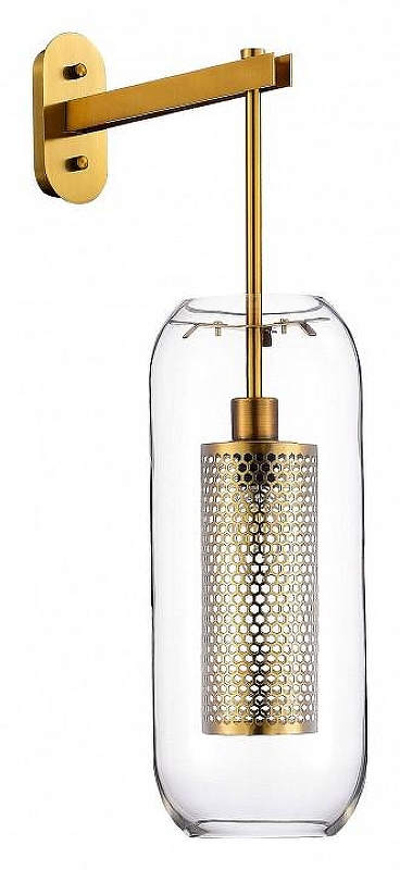 Бра ST-Luce Gerr1t SL1048.301.01 цвет плафона/подвески Латунь, цвет арматуры Латунь