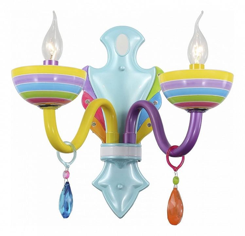 Бра ST-Luce Ornato SL672.781.02 цвет разноцветный