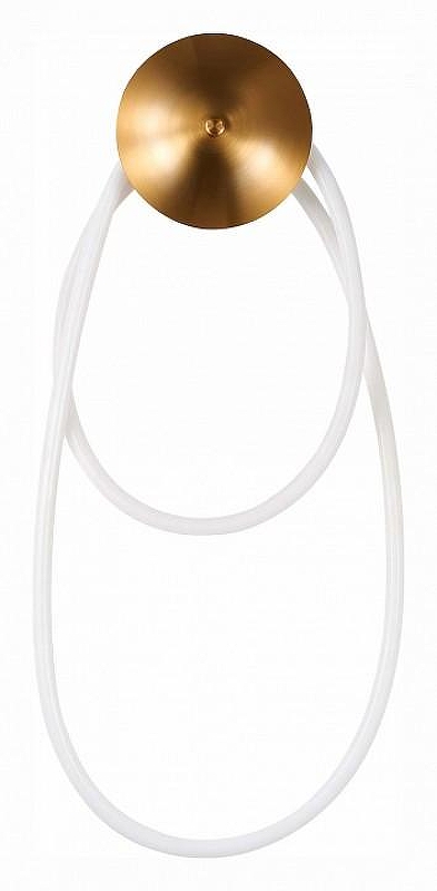 Бра ST-Luce Sagrato SL6102.301.30 цвет плафона/подвески Белый, цвет арматуры Латунь