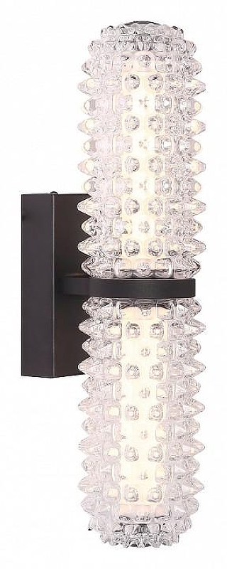 Бра ST-Luce SAGUARO SL6144.401.01 цвет плафона/подвески Прозрачный, цвет арматуры Черный