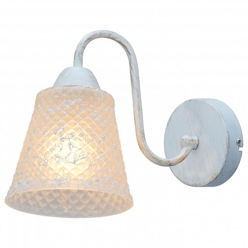 Бра TopLight Jaclyn TL1141-1W цвет плафона/подвески Белый, цвет арматуры Белый