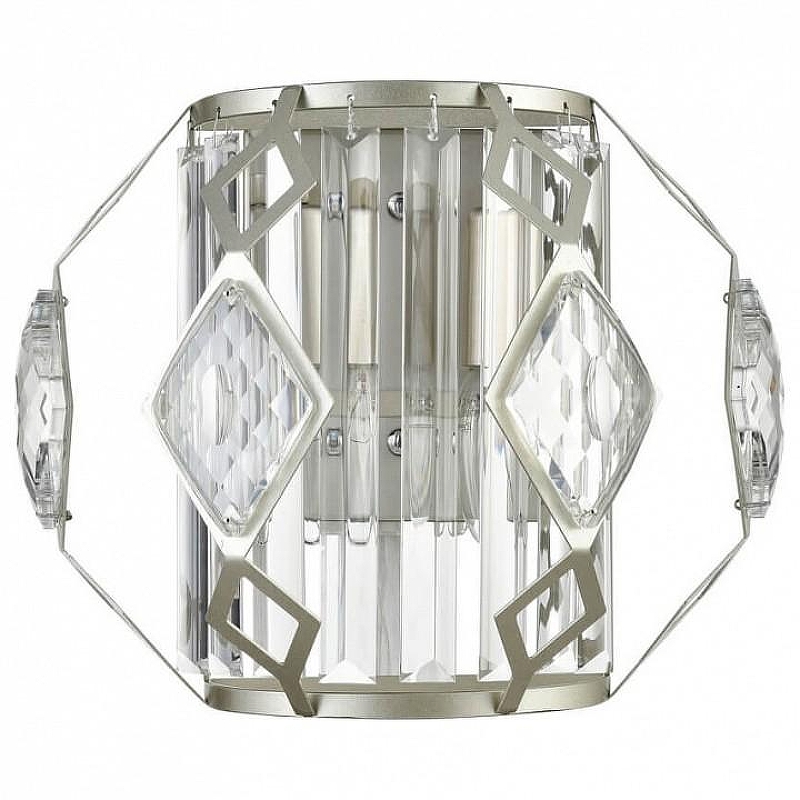 Бра Vele Luce Buzzati VL2181W02 цвет плафона/подвески Прозрачный, цвет арматуры Никель