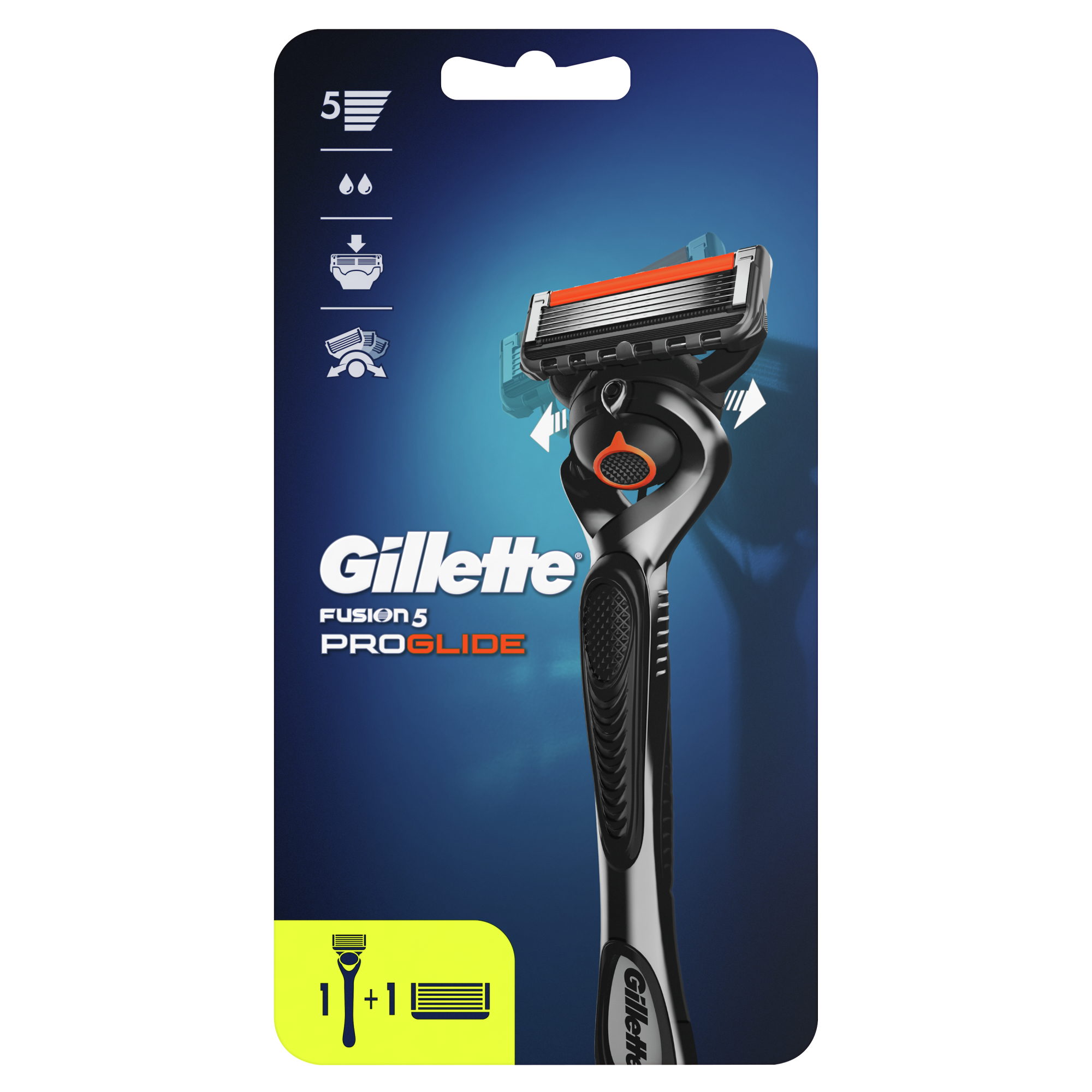 Бритва Gillette Fusion ProGlide Flexball с 2 сменными кассетами