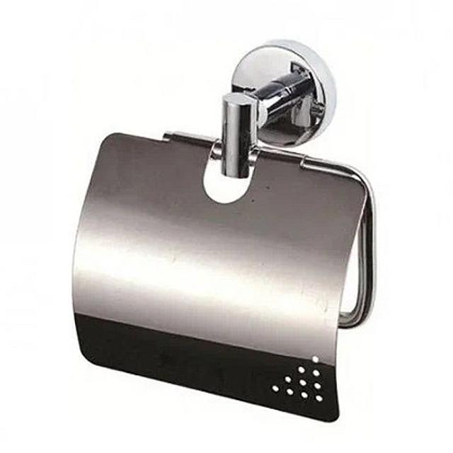 бумагодержатель LEDEME Oval L1703 закрытый латунь хром