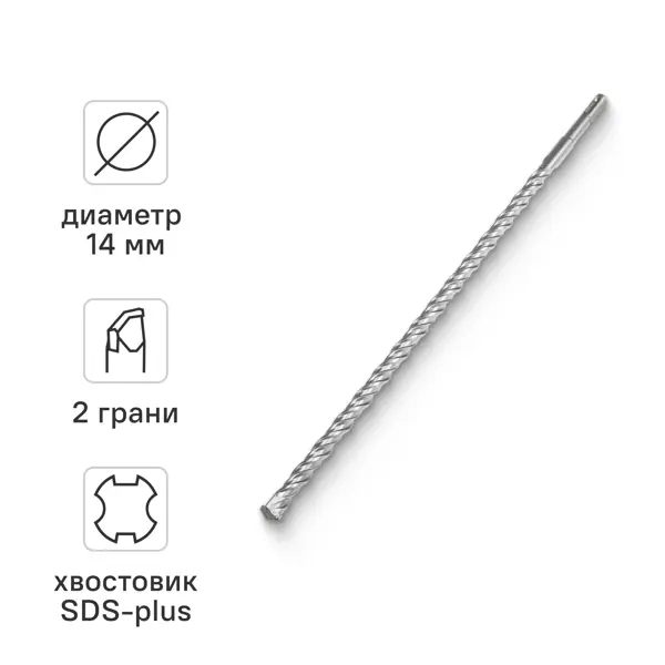 Бур по бетону SDS-plus Rage 14x310 мм