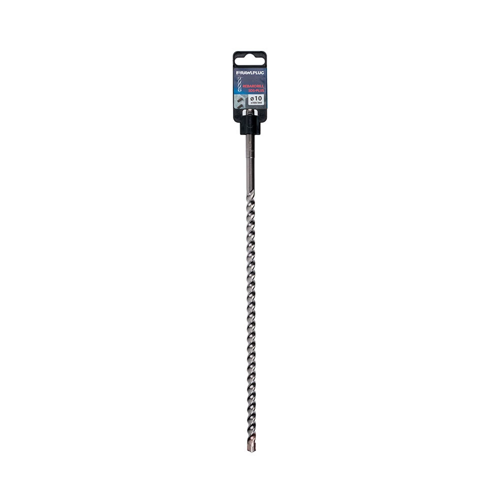 Бур SDS-plus Rawlplug Rebardrill 10х360 мм усиленный (RT-SDSR-10/360)