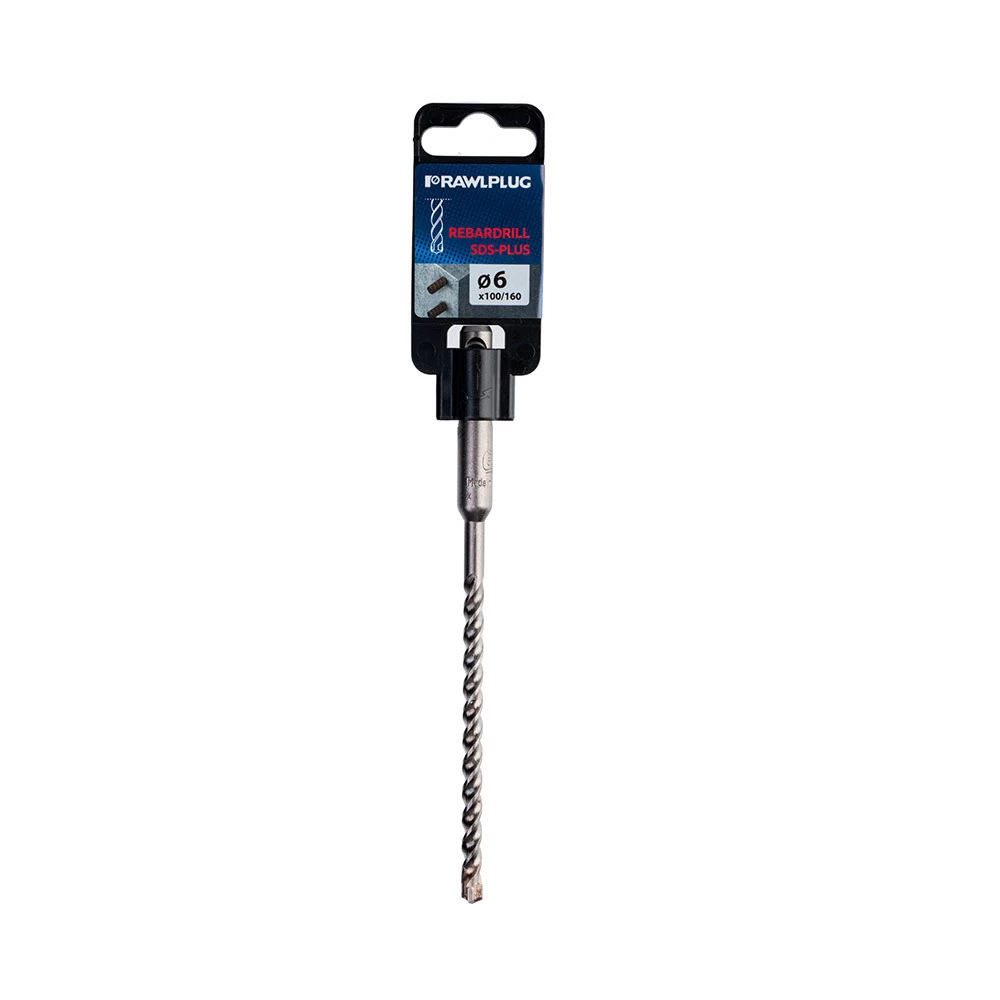 Бур SDS-plus Rawlplug Rebardrill 6х160 мм усиленный (RT-SDSR-6/160)