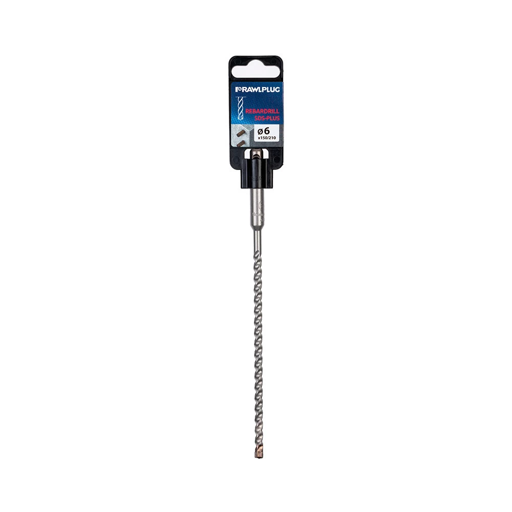 Бур SDS-plus Rawlplug Rebardrill 6х210 мм усиленный (RT-SDSR-6/210)