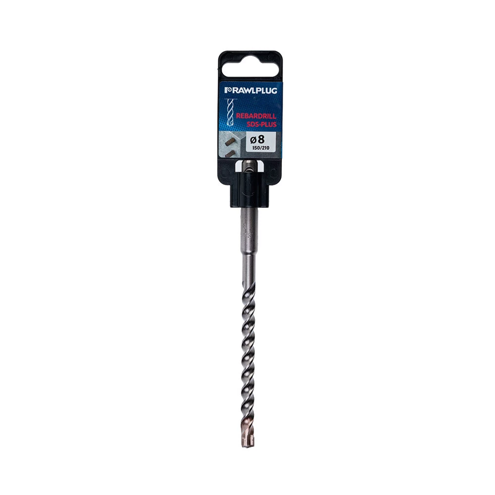 Бур SDS-plus Rawlplug Rebardrill 8х210 мм усиленный (RT-SDSR-8/210)