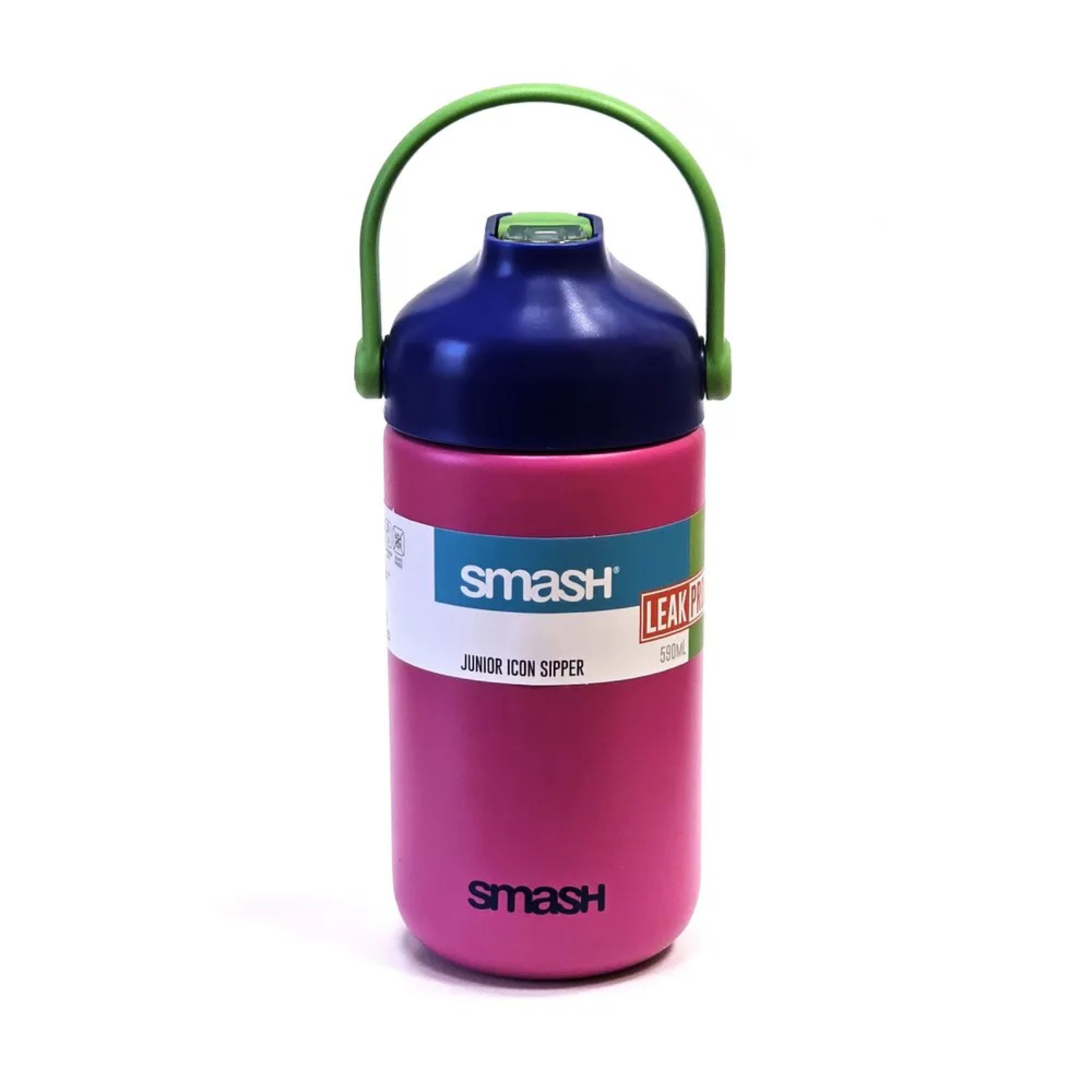 Бутылка сталь Smash Junior с трубочкой 590 мл