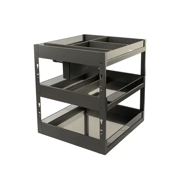 Бутылочница Firmax 40x50.3x43.6 см цвет серый