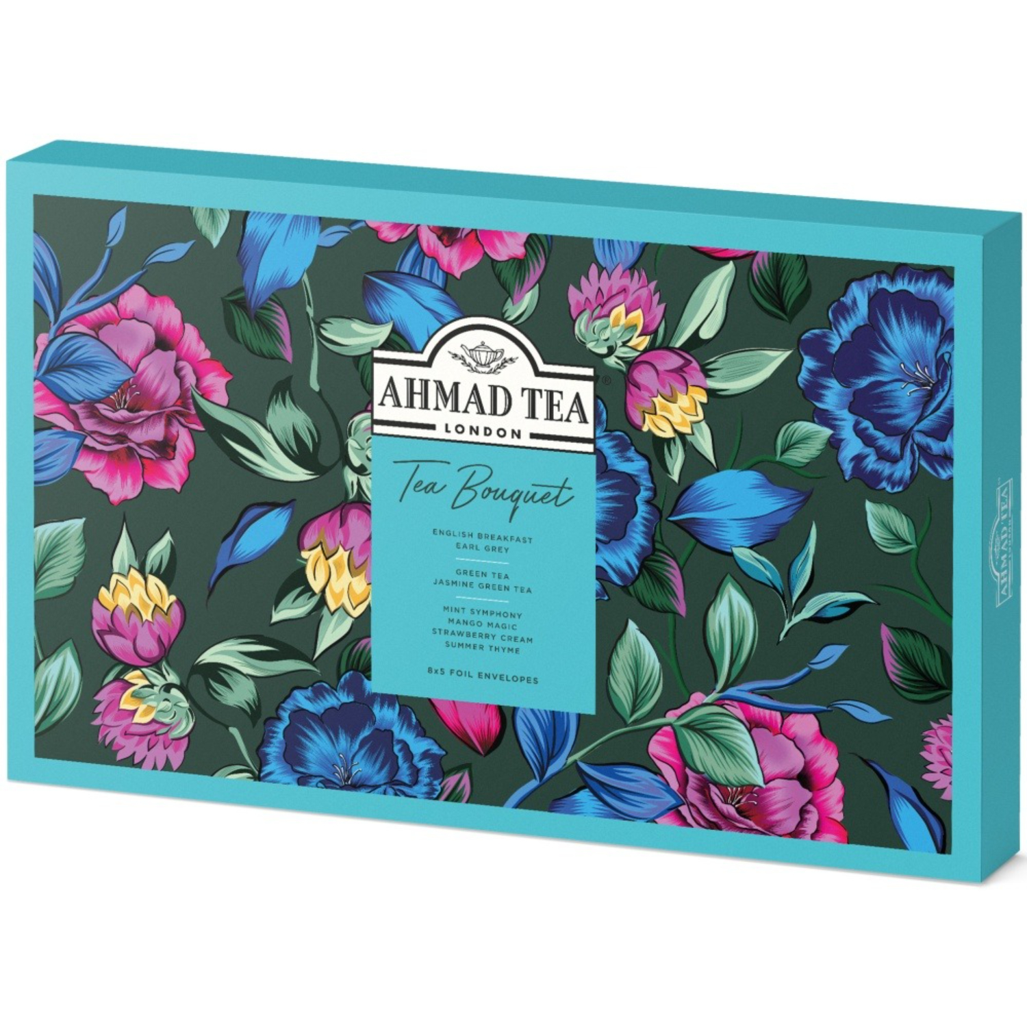 Чай Ahmad Tea чайный букет 8 вкусов, 40 пакетиков