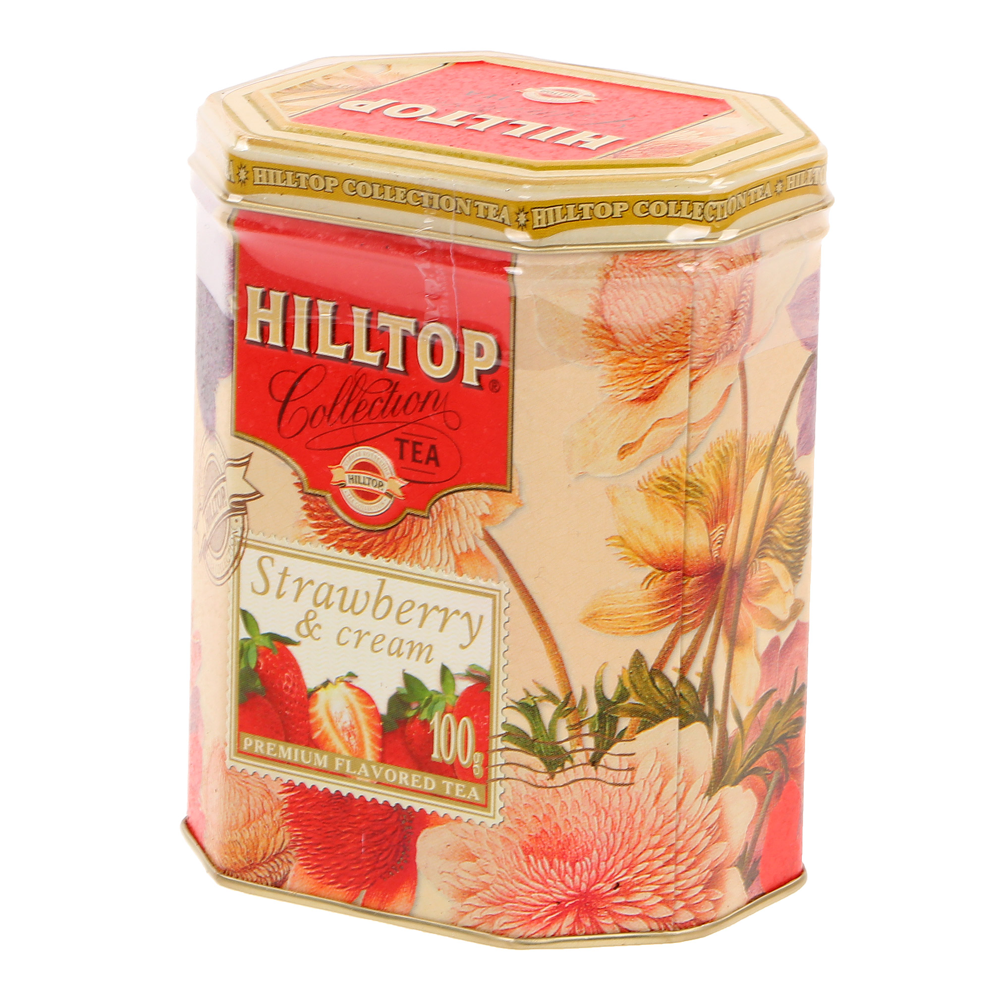 Чай черный Hilltop "Strawberry with Cream" 100 г