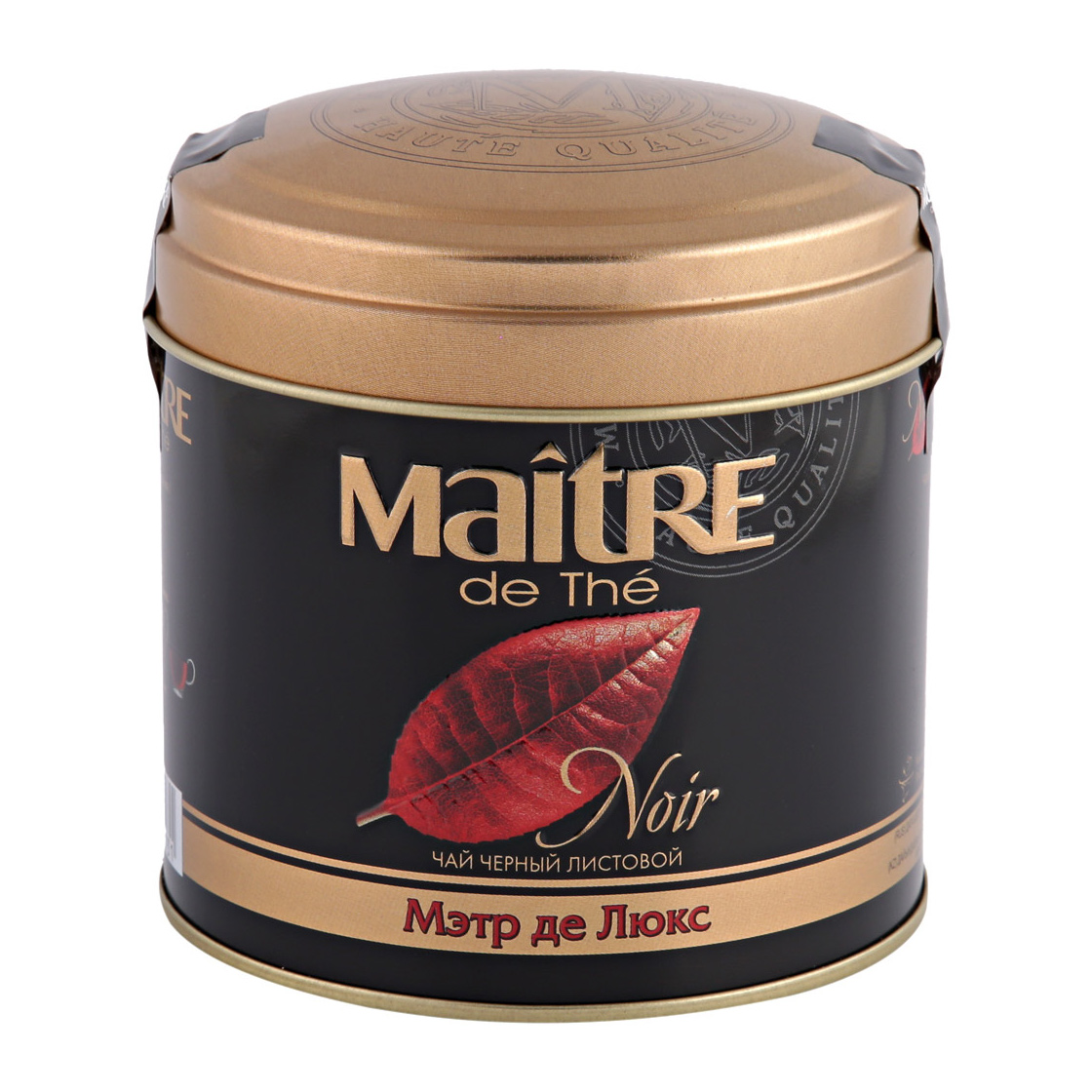 Чай черный Maitre Де Люкс листовой 100 г